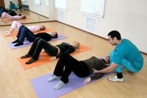 Mankštos terapija kaip osteochondrozės gydymo metodas