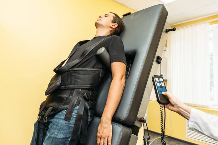 nugaros trauka dėl osteochondrozės